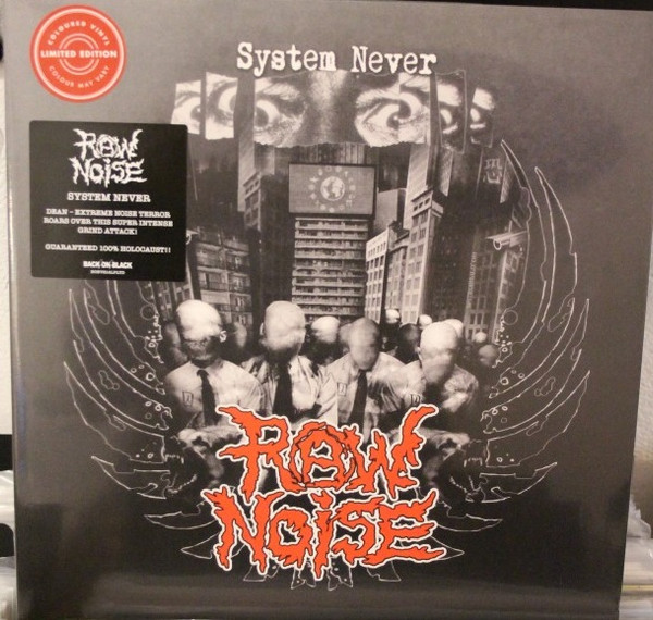 RAW NOISE - SYSTEM NEVER - CLEAR VINYL